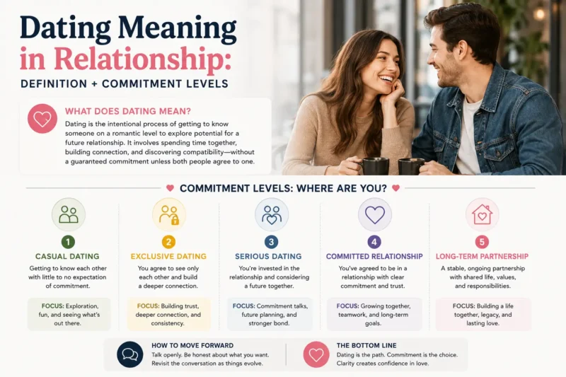 Dating'S Meaning In Relationship: Definition + Commitment Levels 1