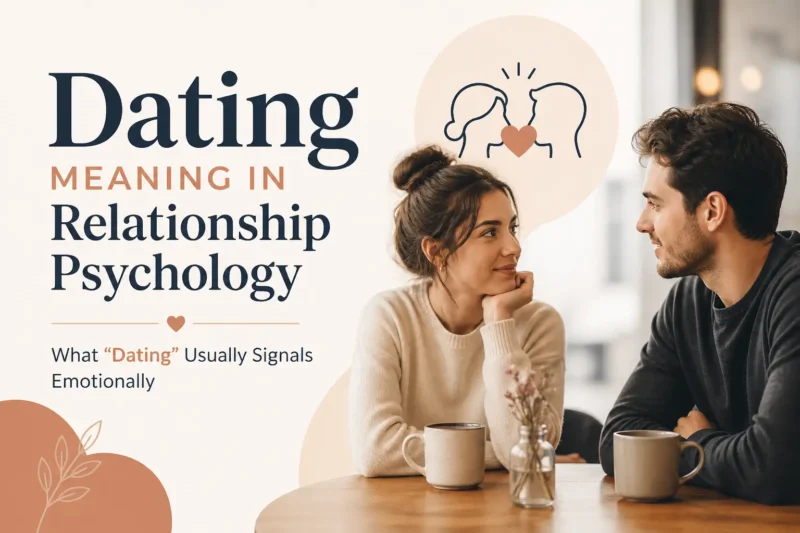 Dating Meaning in Relationship Psychology: What “Dating” Usually Signals Emotionally