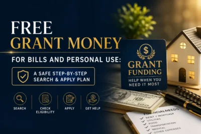 Free grant money for bills and personal use: a safe step-by-step search & apply plan