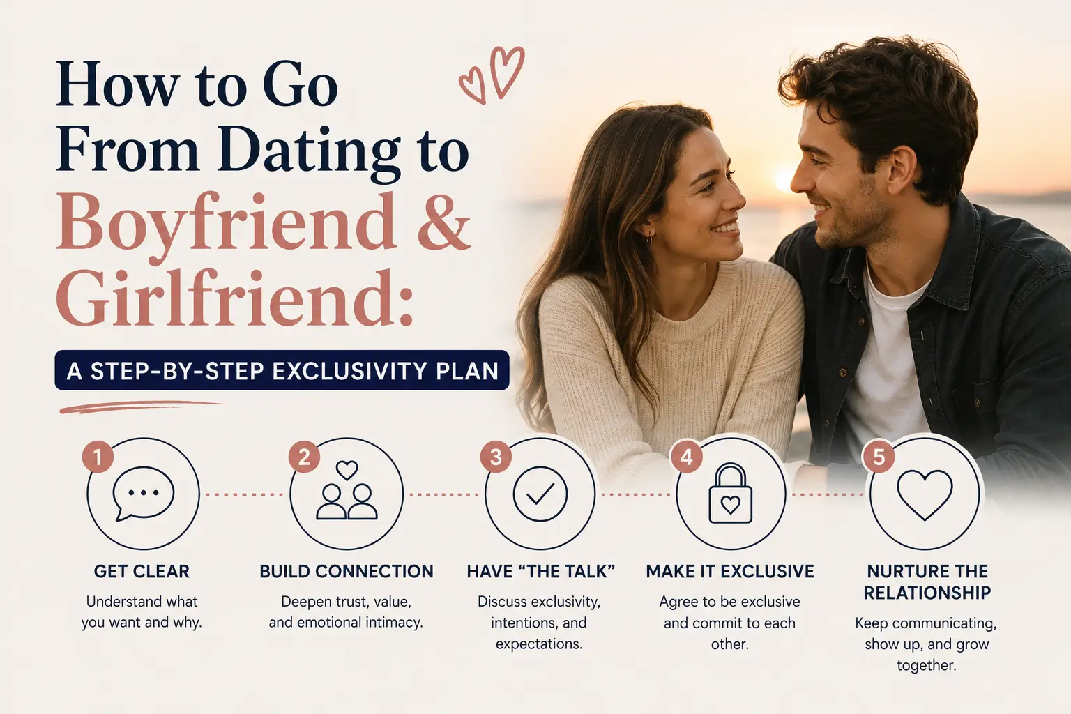 How to Go From Dating to Boyfriend & Girlfriend: A Step-by-Step Exclusivity Plan