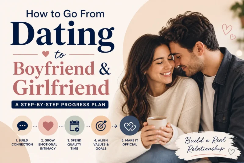 How to go from dating to boyfriend & girlfriend