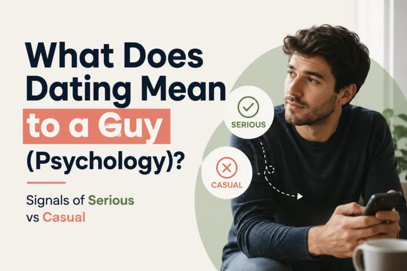 What Does Dating Mean to a Guy (Psychology)? Signals of Serious vs Casual
