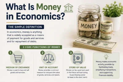 What Is Money in Economics? The Simple Definition + 3 Core Functions