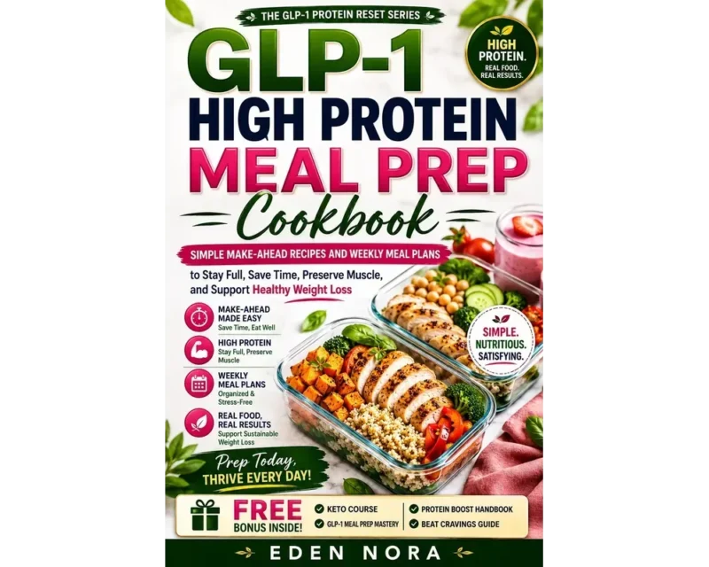 GLP-1 High Protein Meal Prep Cookbook
