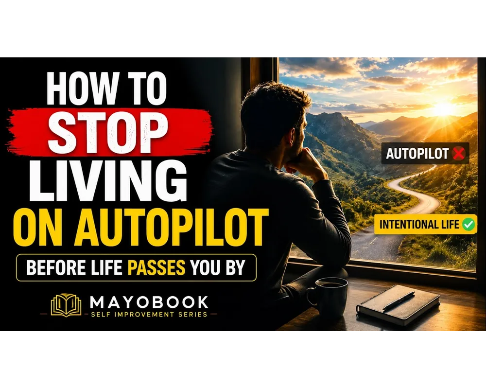How to Stop Living on Autopilot (Before Life Passes You By)