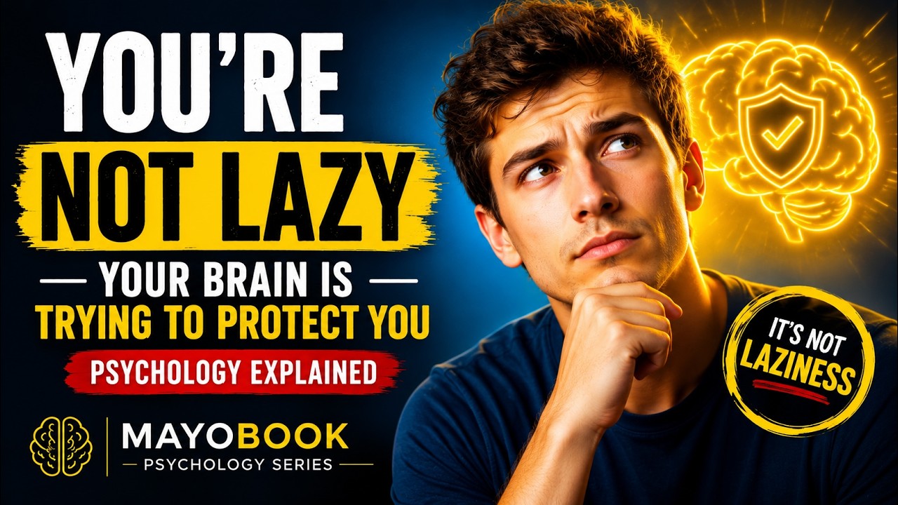 You’re Not Lazy—Your Brain Is Trying to Protect You | Psychology Explained