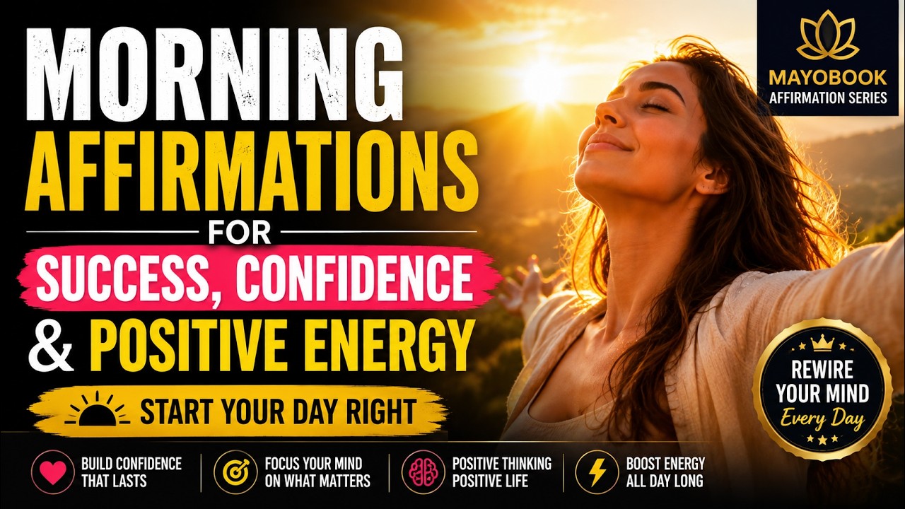 Morning Affirmations for Success, Confidence & Positive Energy ☀️ Start Your Day Right