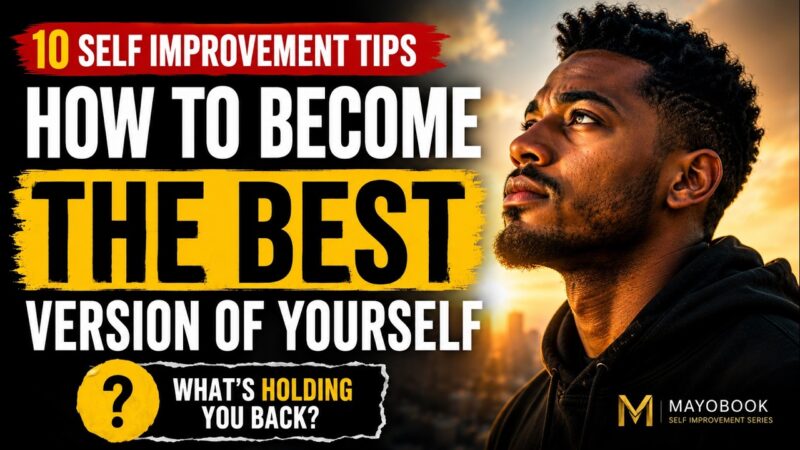 How to Become the Best Version of Yourself | 10 Self Improvement Tips
