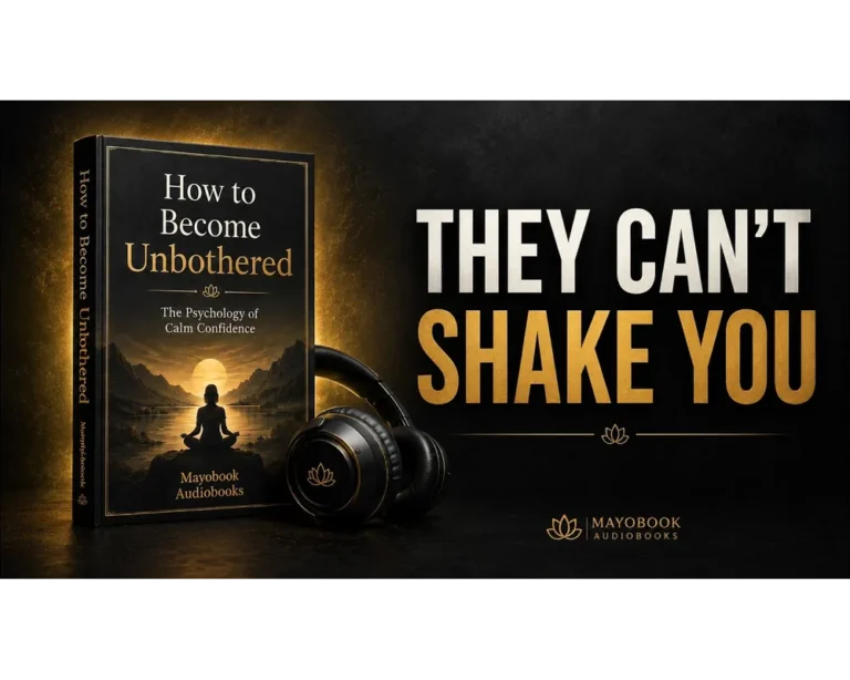 How to Become Unbothered: The Psychology of Calm Confidence | Full Audiobook