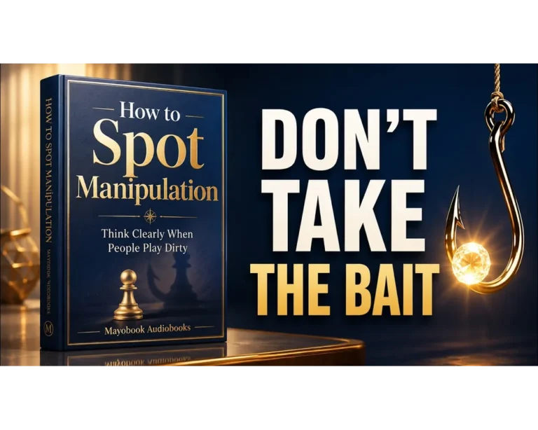 How to Spot Manipulation: Think Clearly When People Play Dirty | Full Audiobook