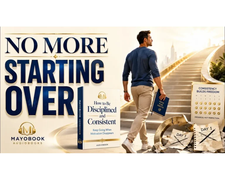 How to Be Disciplined and Consistent: Keep Going When Motivation Disappears | Full Audiobook