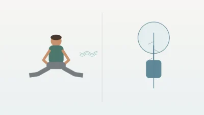 Evidence-aware visual contrasting gentle home breathing with clinical vagus nerve stimulation as different categories.