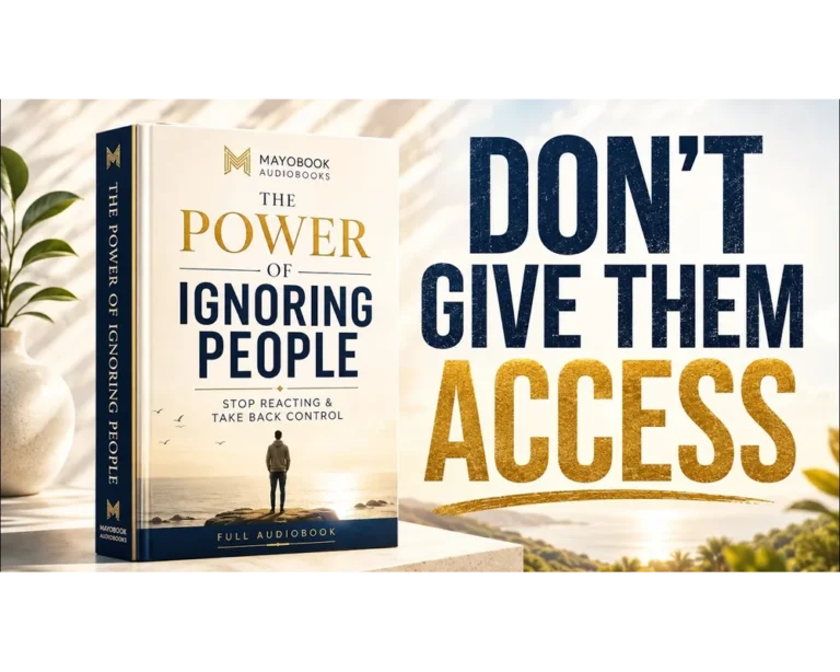 The Power of Ignoring People: Stop Reacting & Take Back Control | Full Audiobook
