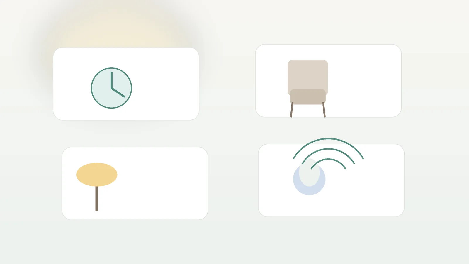 Visual daily routine with breathing, gentle movement and bedtime relaxation cues representing a vagus nerve exercises chart.