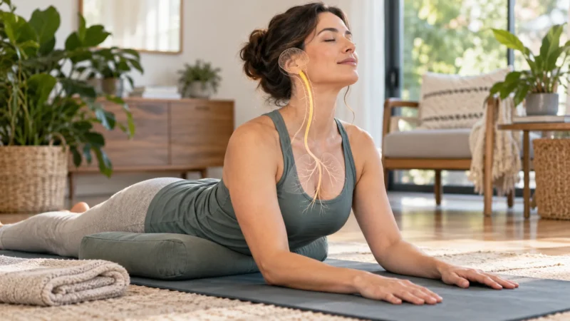 Vagus Nerve Yoga: What the Trend Means and What the Evidence Supports