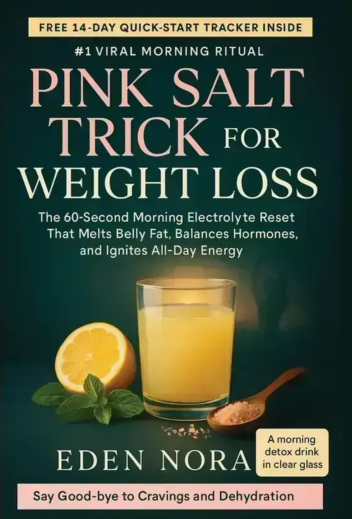 Pink Salt Trick Recipe for Weight Loss: The 60-Second Morning Electrolyte Reset That Melts Belly Fat, Balances Hormones, and Ignites All-Day Energy