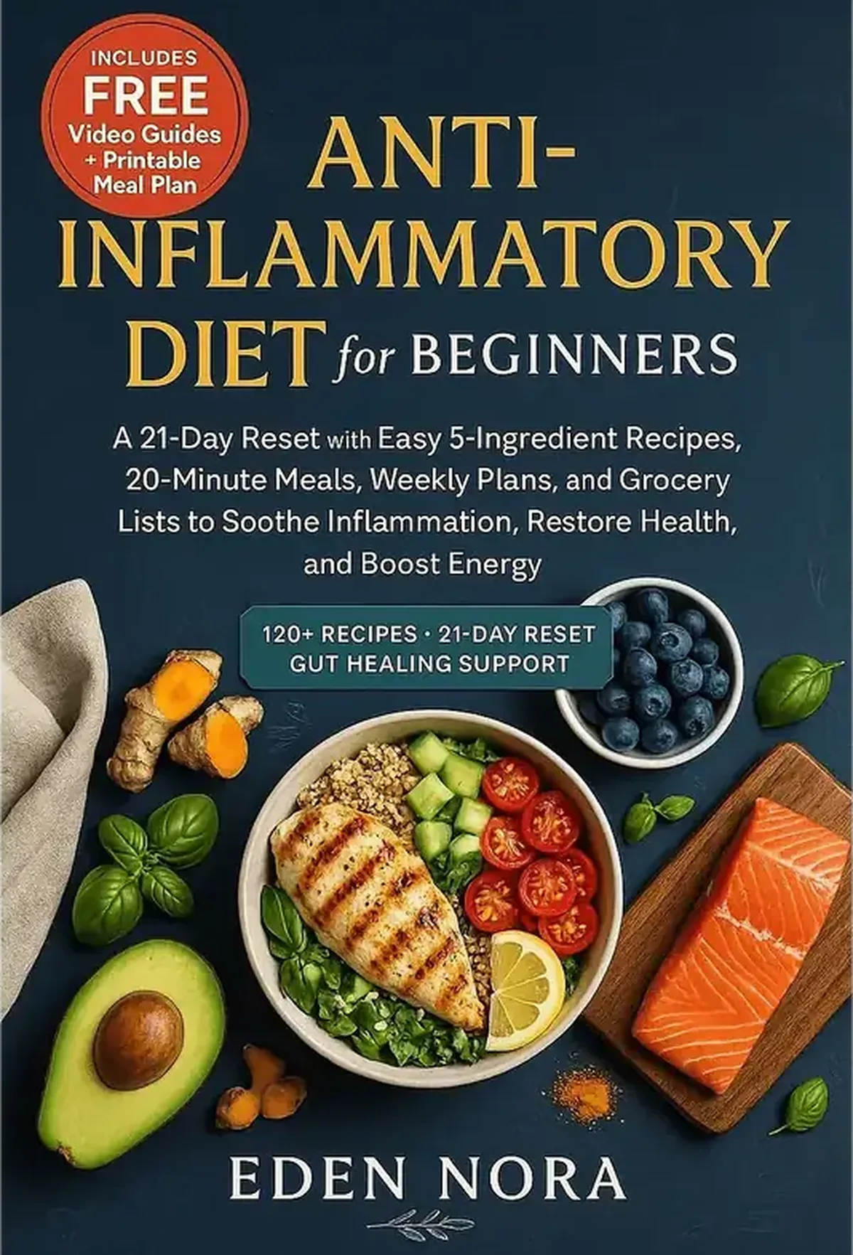Anti-Inflammatory Diet for Beginners cover